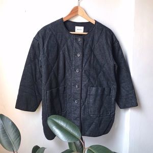 Denim Quilted Trouves Jacket by Steven Alan